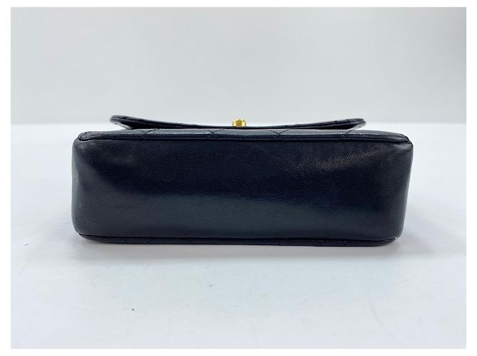 Borsa a tracolla Chanel Mini Matelassé Nero - vista 7