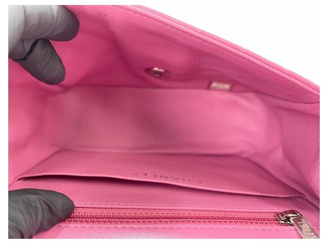 Borsa a Tracolla Chanel Rosa - vista 10