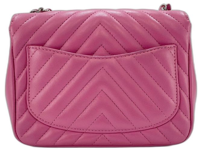 Borsa a Tracolla Chanel Rosa - vista 2