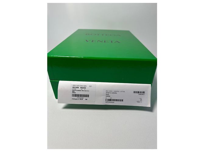 Bottega Veneta Sandali Stretch Mesh Grass Verde Taglia 37 - vista 2