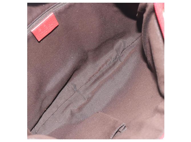 Gucci Abbey Leather Medium Rosso - vista 5
