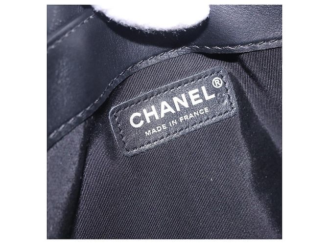 Chanel Reverso Boy Flap Patent Old Medium Nero - vista 6