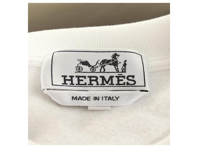 Top Hermès S Blanco - vista 4