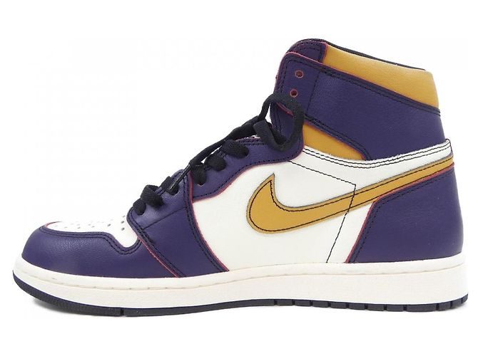 Autre Marque Sneakers Nike Marrone Bianco Porpora - vista 2