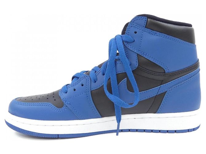 Autre Marque Sneakers Nike Air Jordan 1 Nero Blu - vista 2