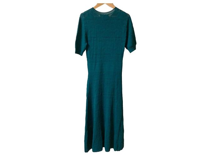 Autre Marque CORCOVADO Knit Dress Green - view 2