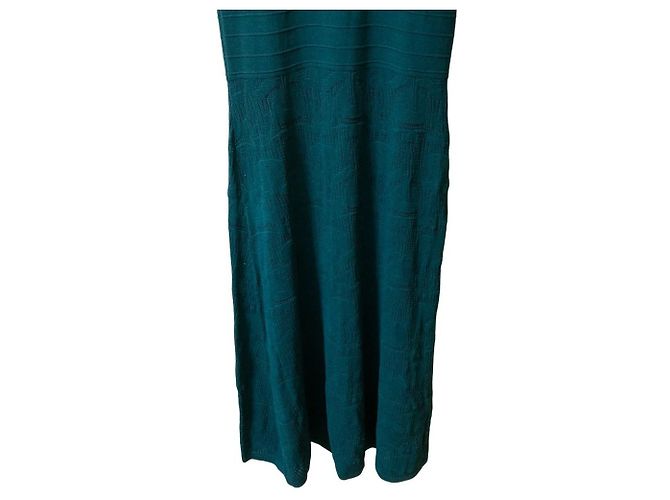 Autre Marque CORCOVADO Knit Dress Green - view 4