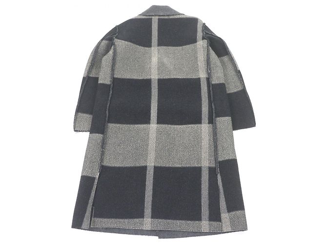 Autre Marque Abrigo Chester RAINMAKER KYOTO de lana Negro - vista 4