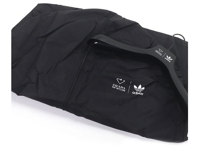 Abrigo de banco Prada adidas Re-Nylon Negro Blanco - vista 15