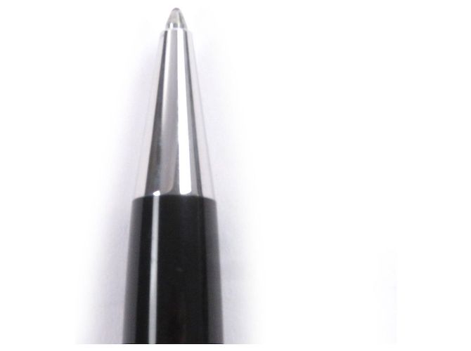 Penna a sfera Montblanc Meisterstück Platinum Nero Argento - vista 3