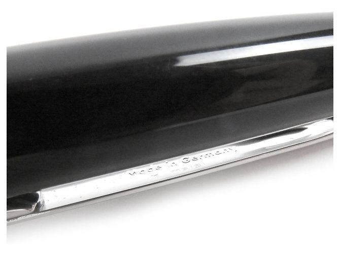 Penna a sfera Montblanc Meisterstück Platinum Nero Argento - vista 9