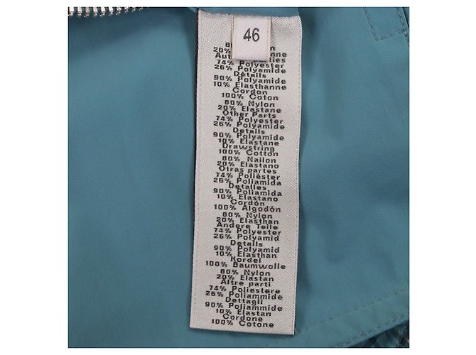 Chaqueta Hermès de Nylon 46 Verde - vista 11
