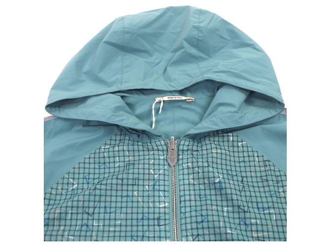 Chaqueta Hermès de Nylon 46 Verde - vista 3