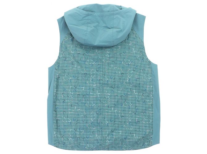 Chaqueta Hermès de Nylon 46 Verde - vista 5
