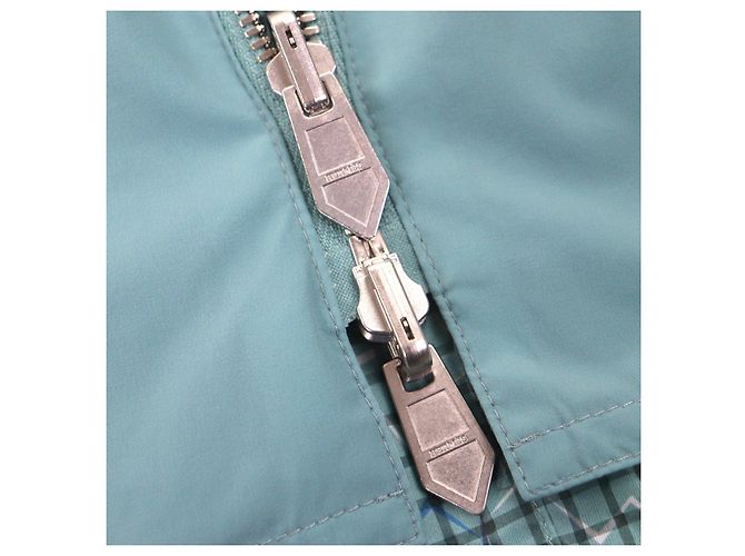 Chaqueta Hermès de Nylon 46 Verde - vista 9