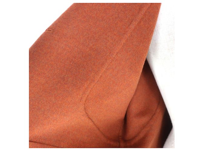Chaqueta de cachemira Hermès 34 Castaño - vista 5