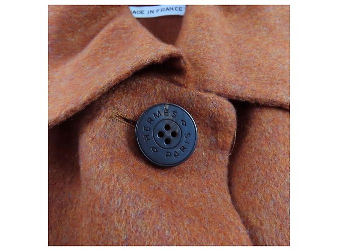 Chaqueta de cachemira Hermès 34 Castaño - vista 6