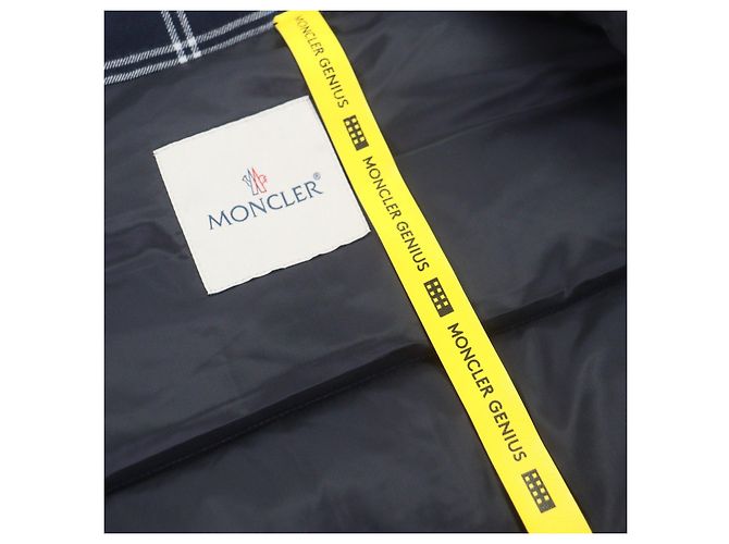 Chaqueta de plumón Moncler Genius 7 Moncler Fragment Hiroshi Fujiwara Azul - vista 10