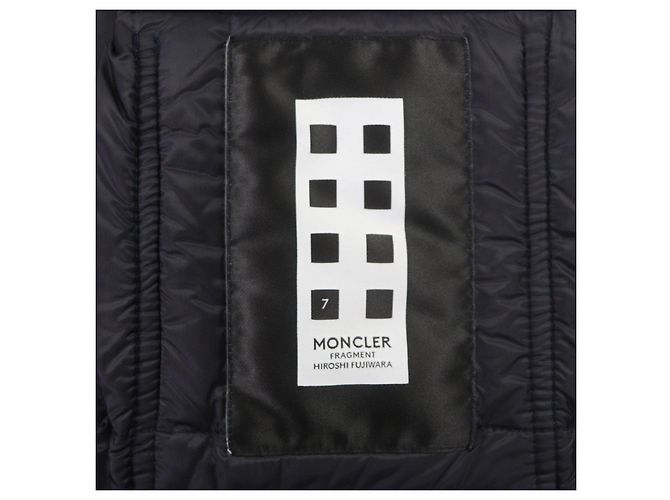 Chaqueta de plumón Moncler Genius 7 Moncler Fragment Hiroshi Fujiwara Azul - vista 11