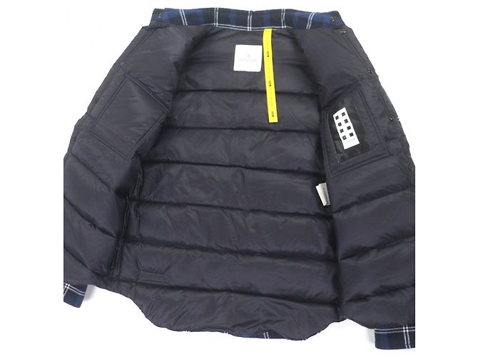 Chaqueta de plumón Moncler Genius 7 Moncler Fragment Hiroshi Fujiwara Azul - vista 4