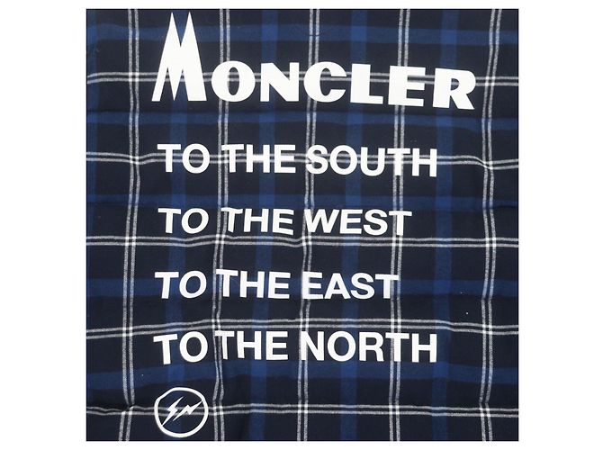 Chaqueta de plumón Moncler Genius 7 Moncler Fragment Hiroshi Fujiwara Azul - vista 7