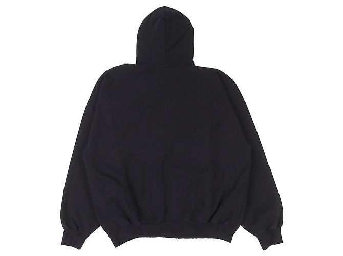 Balenciaga Valentine CD Hoodie Kapuzenpullover Schwarz - Ansicht 2