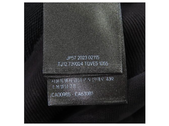 Balenciaga Valentine CD Hoodie Kapuzenpullover Schwarz - Ansicht 7