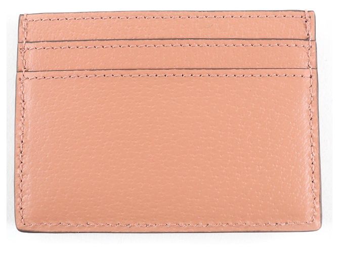 Tarjetero Gucci GG Supreme de piel Rosa - vista 3