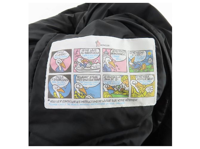Abrigo de plumón de nailon Moncler Orophin Negro - vista 11