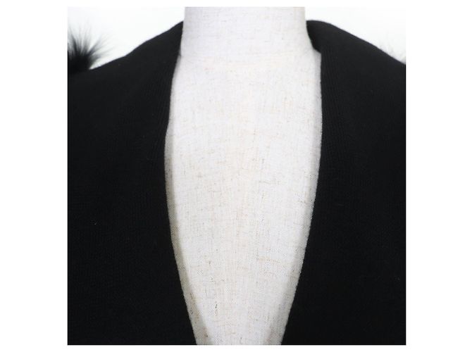 Autre Marque Abrigo de lana LEONARD FASHION Negro - vista 4