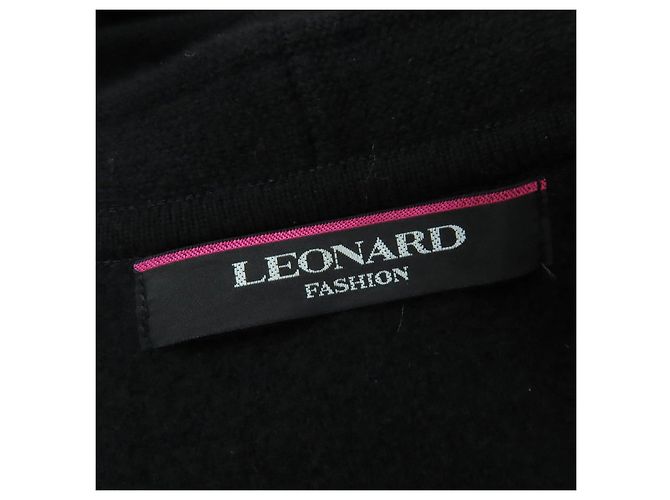 Autre Marque Abrigo de lana LEONARD FASHION Negro - vista 6