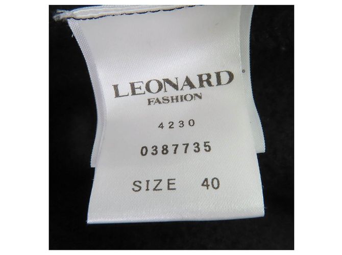Autre Marque Abrigo de lana LEONARD FASHION Negro - vista 7