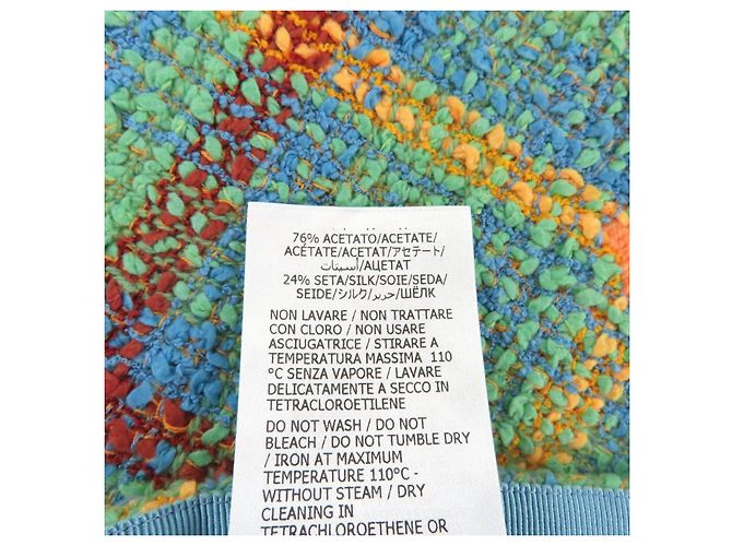Falda Gucci de algodón tweed Multicolor - vista 10