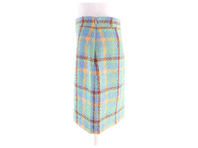 Falda Gucci de algodón tweed Multicolor - vista 3