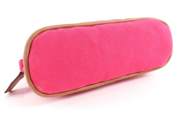 Hermès Bolide mini mini Cotton Cosmetics Pouch Rosa - vista 3