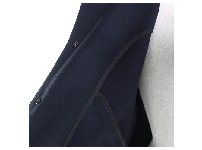 Chaqueta de lana Chanel Azul Azul marino - vista 5
