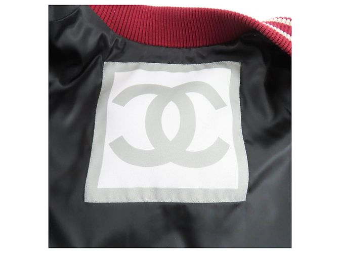 Chaqueta de lana Chanel Azul Azul marino - vista 8