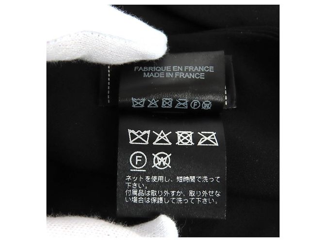 Chanel COCO Mark Seidenturban Schwarz - Ansicht 9