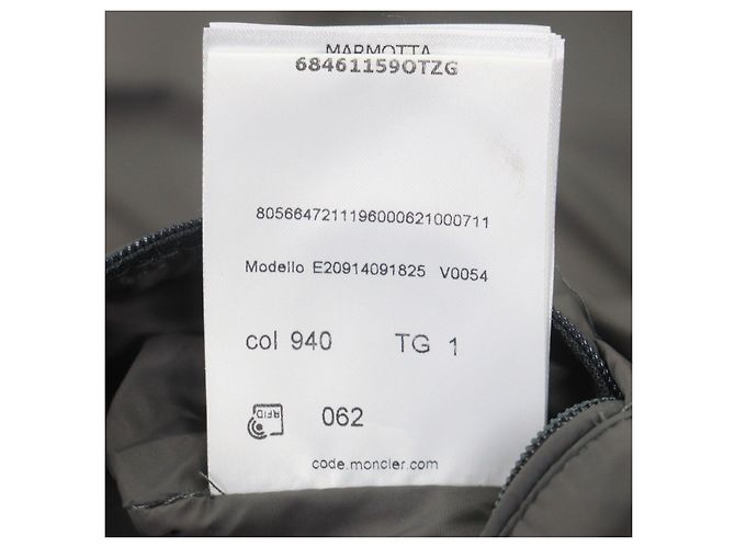 Chaqueta de lana y plumón Moncler ALLEMAND Castaño - vista 15