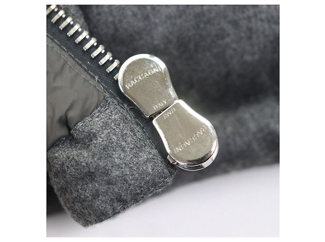 Chaqueta de lana y plumón Moncler ALLEMAND Castaño - vista 8