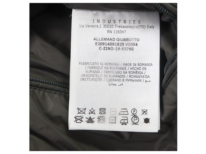 Chaqueta de lana y plumón Moncler ALLEMAND Castaño - vista 9