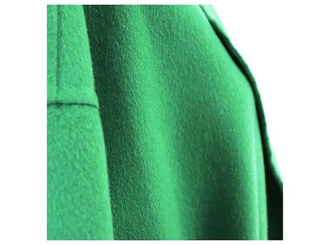 Abrigo de lana y cachemira Loewe Verde - vista 12
