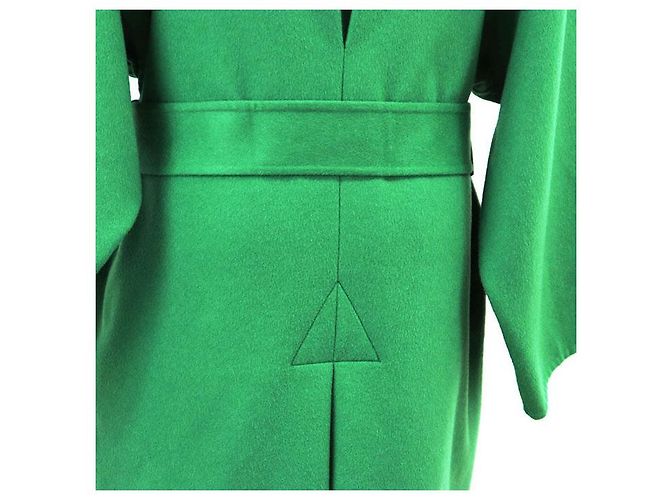 Abrigo de lana y cachemira Loewe Verde - vista 13