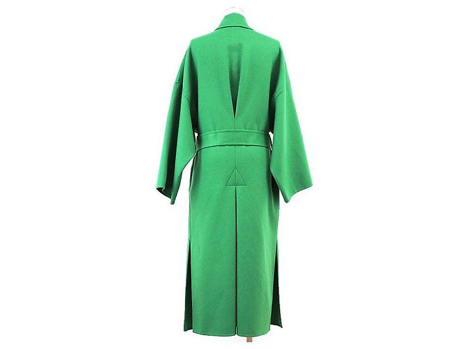 Abrigo de lana y cachemira Loewe Verde - vista 6