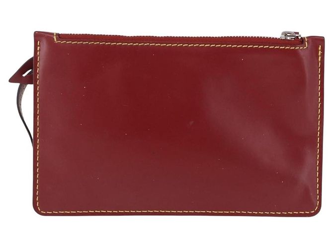 Louis Vuitton Neverfull Leather PM Rosso - vista 2