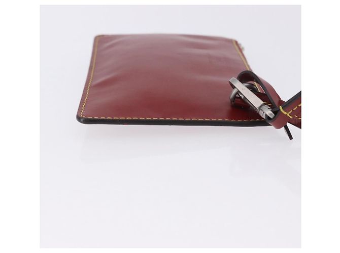 Louis Vuitton Neverfull Leather PM Rosso - vista 3