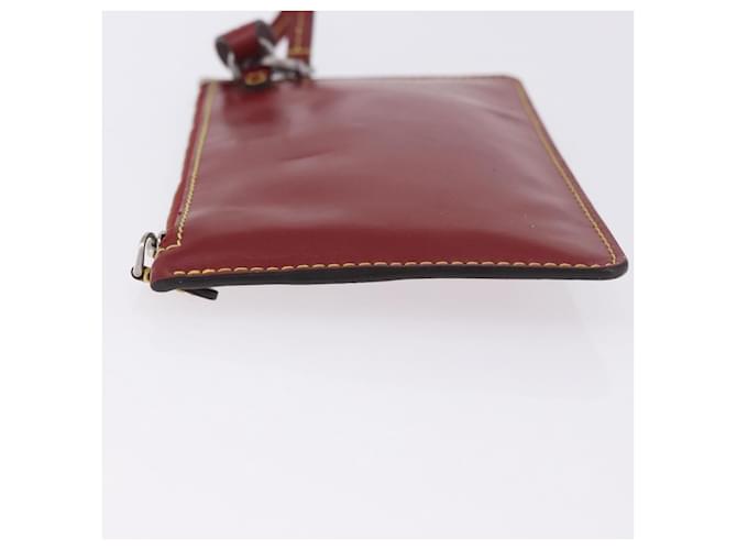 Louis Vuitton Neverfull Leather PM Rosso - vista 4