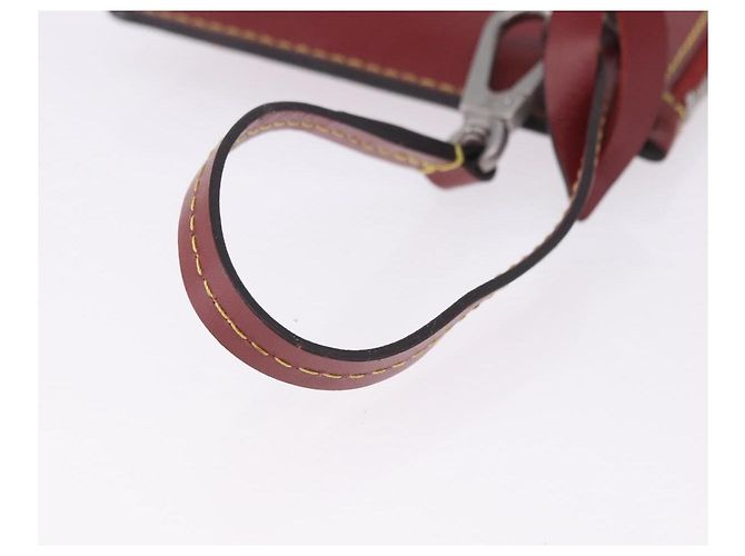 Louis Vuitton Neverfull Leather PM Rosso - vista 7