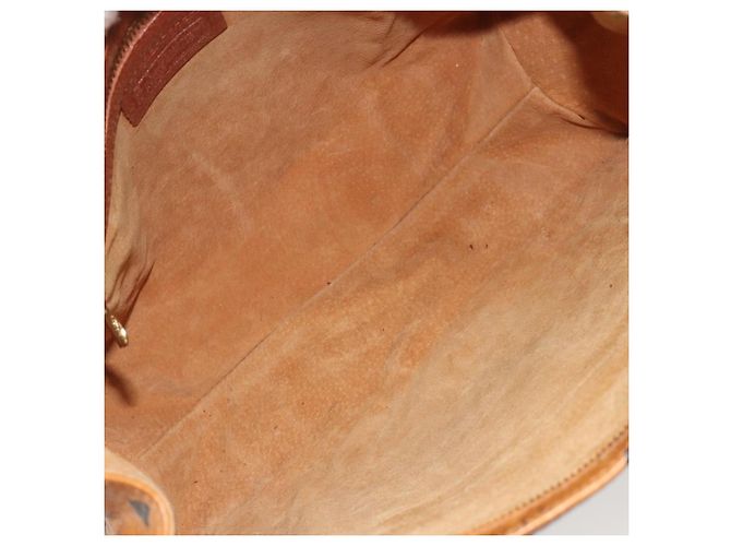MCM Visetos Leather Marrone - vista 5
