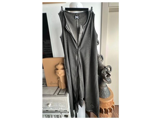 Munthe Plus Simonsen Mono PLU gris con cremallera frontal - vista 7